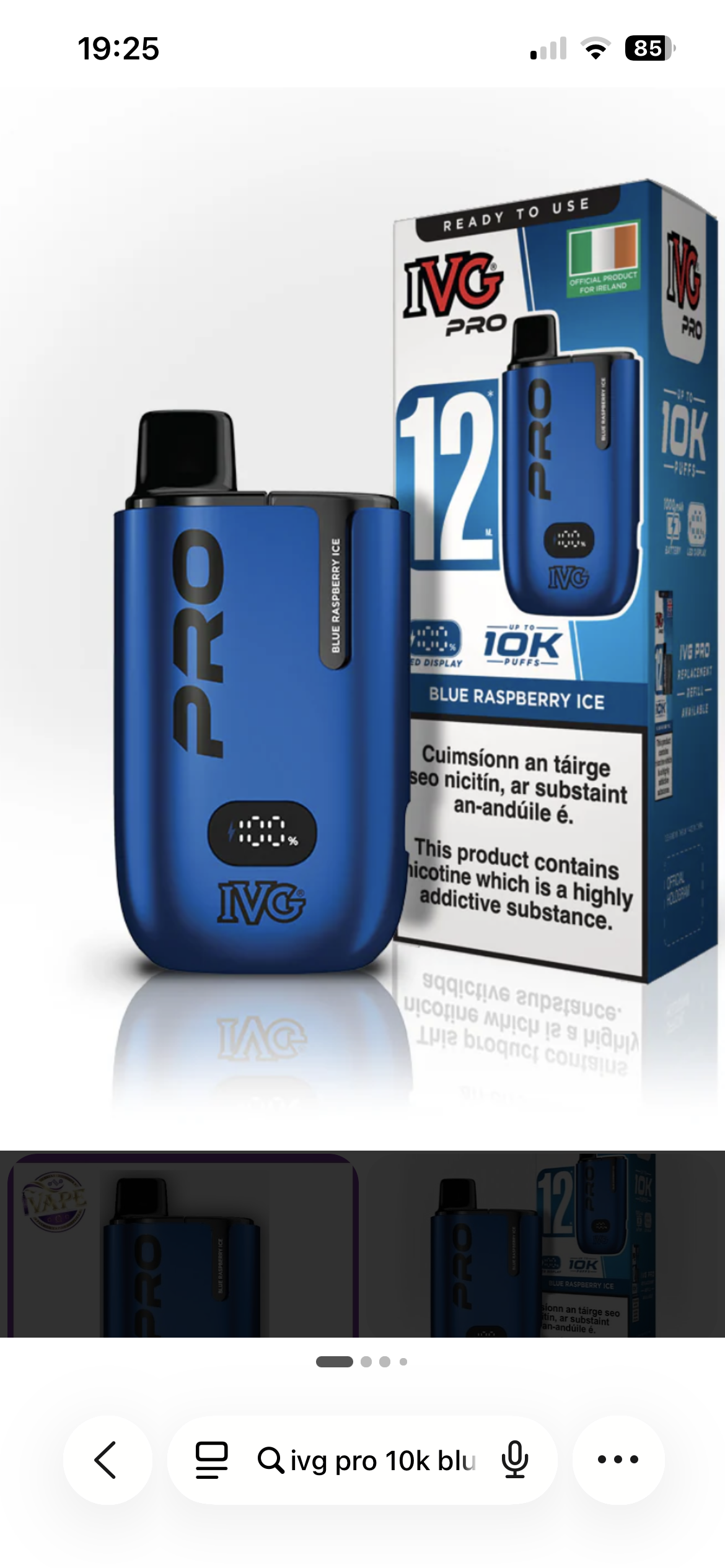IVG Blue Raspberry